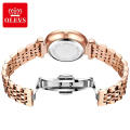 6892 OLEVS Fashion Lady Kleid Geschenk Armbanduhr Minimalistische Casual Business Uhr Für Lady Edelstahl Gangreserve Lady Clock